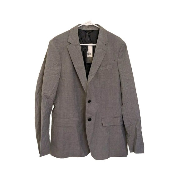 Banana Republic Other - Banana Republic NEW Men's Dress Coat Blazer Size 42 Light Gray Slim Fit.